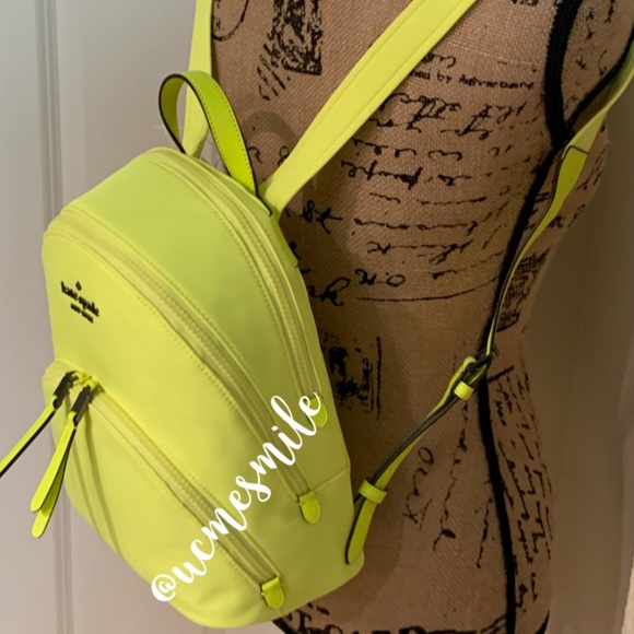 Kate Spade Backpack Radiant Yellow - Picture 13 of 13